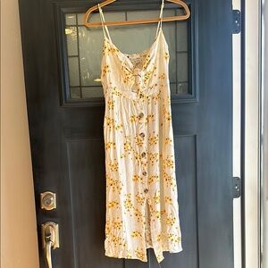 Floral Button-Down Sundress